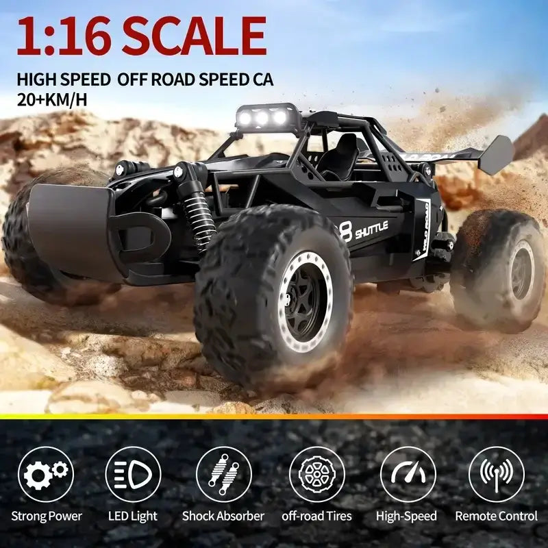 RC Car 116 2.4G High-Speed 2WD Off-Road(Model DK087)