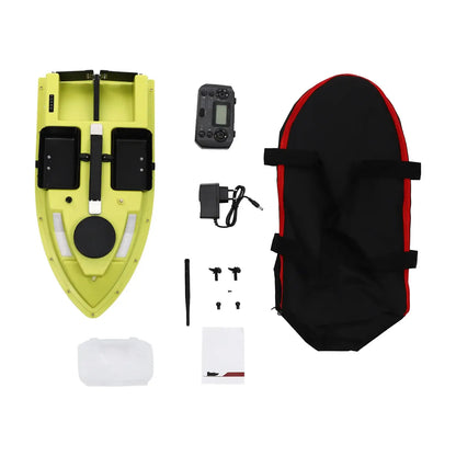 GPS RC Bait Boat for Fishing w/5200mAh Battery LED Screen Fishing Bait Boat Sportsman Specialty Products