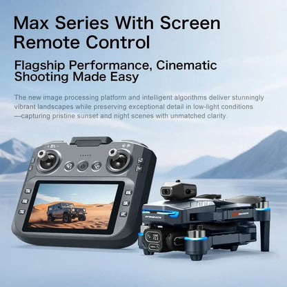  GT8 Drone 4K Professional Dual Camera with 4.3 inch remote control and high definition dual lens features.