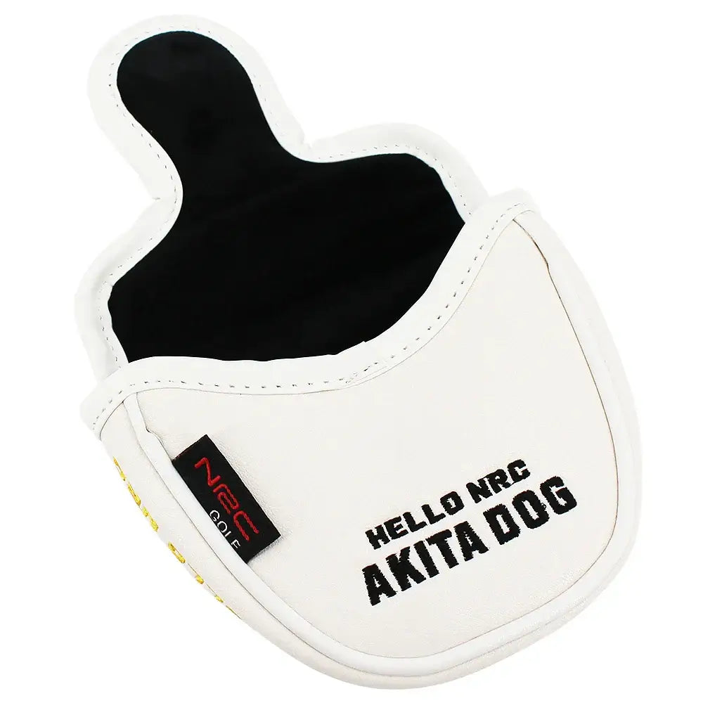 Golf Wood Head Cover for Driver Fairway Hybrid Cute Akita Golf Putter Cover Sportsman Specialty Products