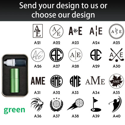 Personalized Golf Ball Stamp Custom Logo Golf Seal Custom Brand