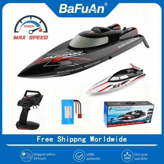 SHUKUI WL916 WL912 - A RC Boat with 2.4Ghz, 55KM/H 35KM/H High Speed Sportsman Specialty Products