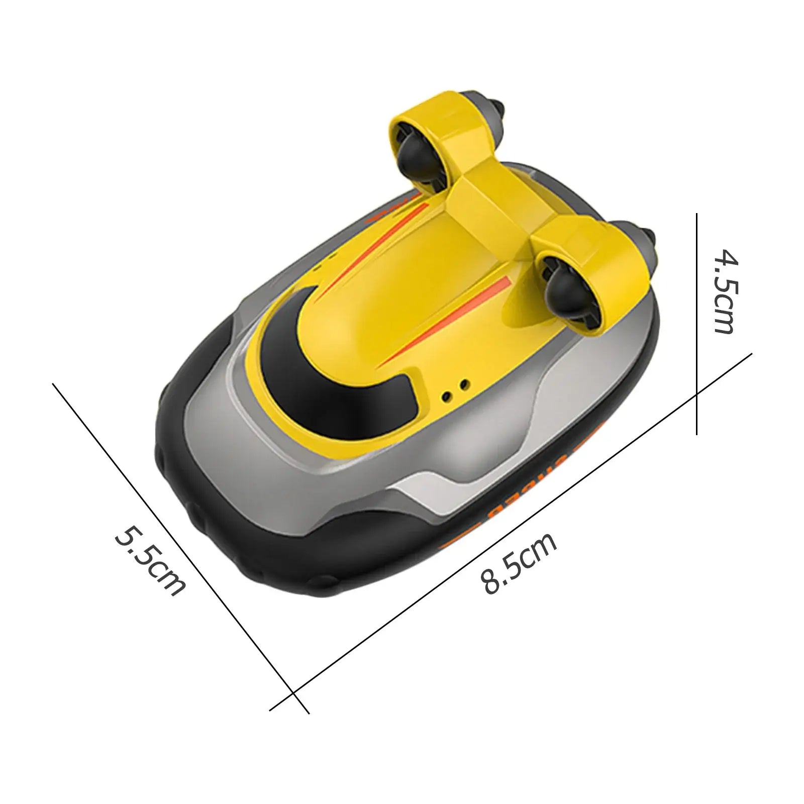 10km/h 2.4ghz 4ch Rc Boat Water Game Toys Remote Control Speedboat Sportsman Specialty Products