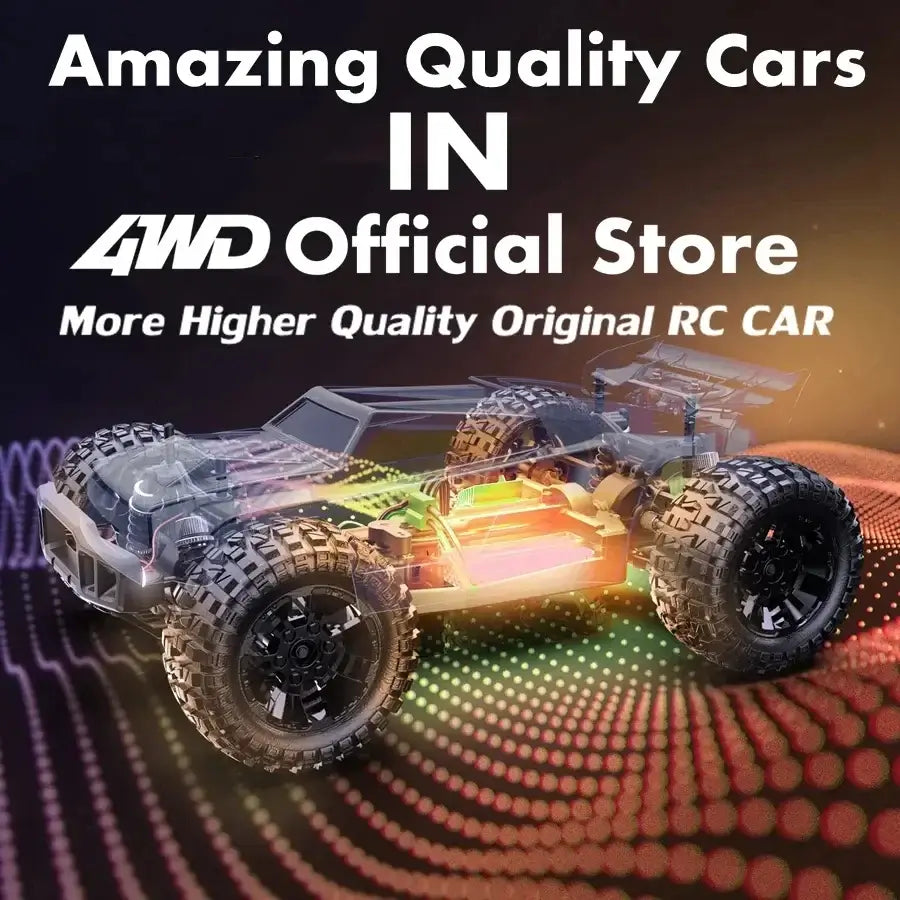 4WD 1:16 80KM/H Super Brushless 50KM/H Brushed RC Car 4x4 Sportsman Specialty Products