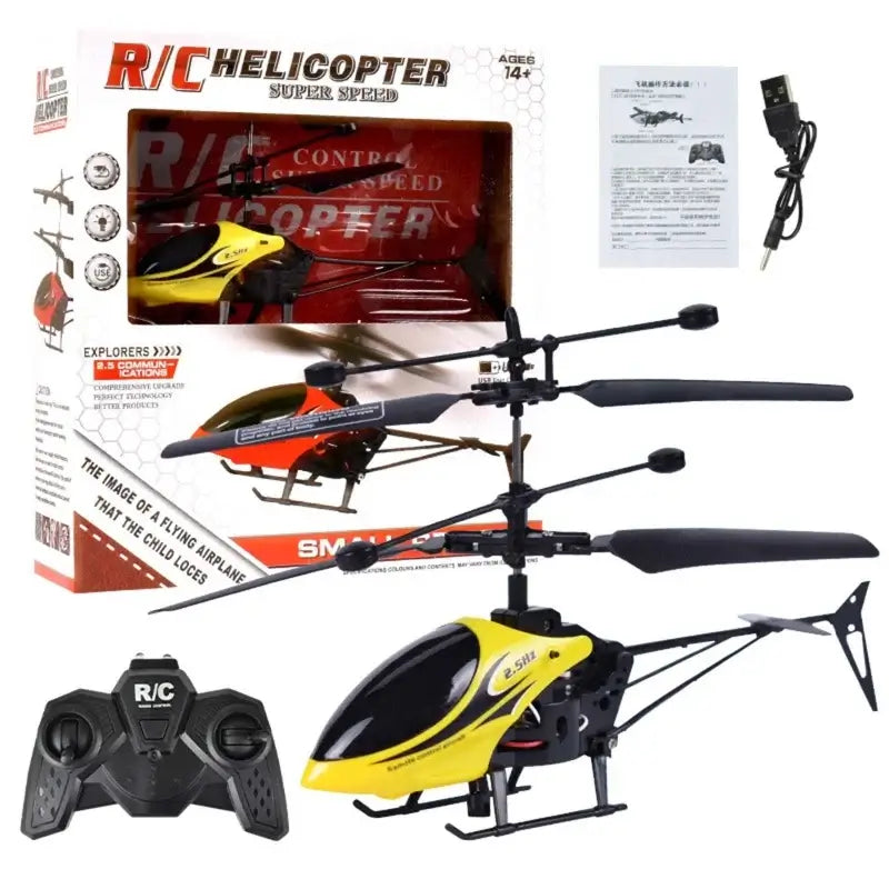 RC Helicopter Drone with Light Electric Flying Aircraft# RC Helicopter Drone with Light Electric Flying Toy Radio Remote Control Aircraft Experience precision flight control with this electric RC helicopter, engineered for both beginners and experienced p