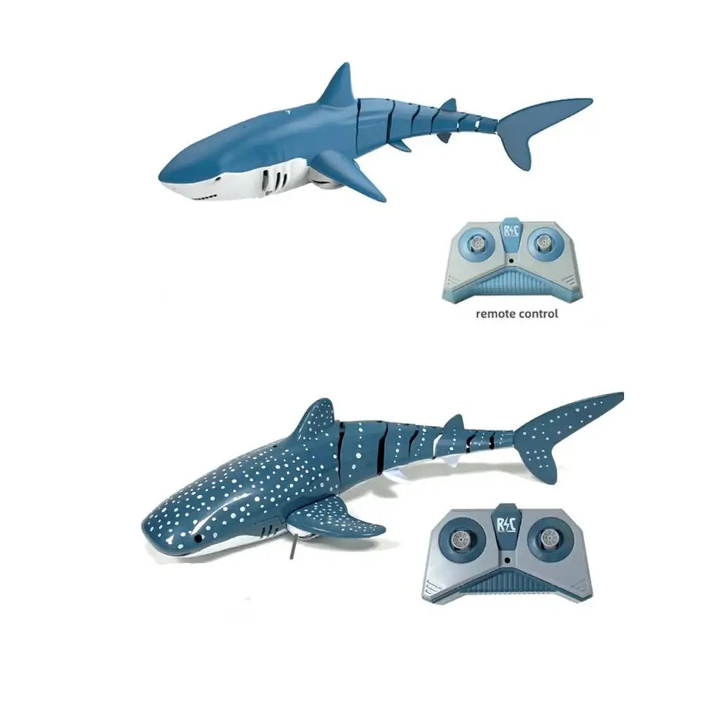 Rc Shark whale Spray Water Toy Remote Controlled