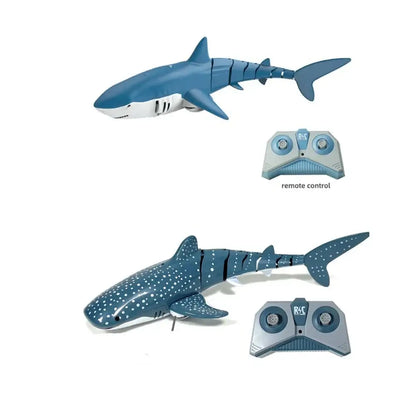Rc Shark whale Spray Water Toy Remote Controlled
