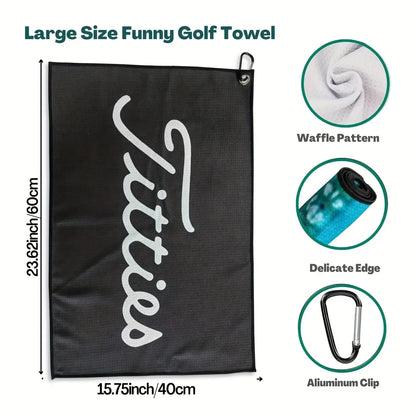 Funny Microfiber Premium Golf TowelSPECIFICATIONSBrand Name: NONEChoice: yesHigh-concerned chemical: NoneOrigin: Mainland China
