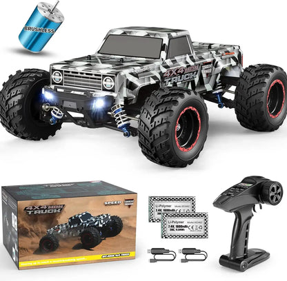 1/12 Scale Brushless RC Cars 903A, 4X4 Off-Road RC Monster Truck Sportsman Specialty Products
