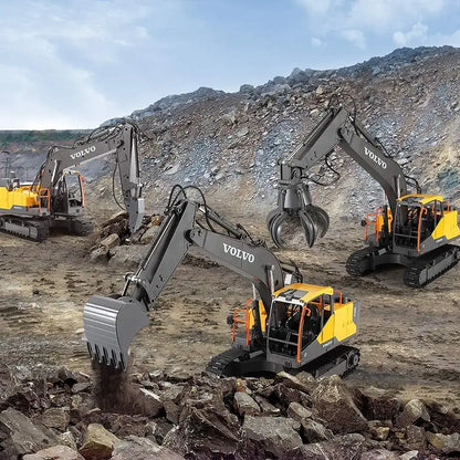 double e e568 rc excavator 1/16 17CH Crawler 3in1 Truck Alloy Digger