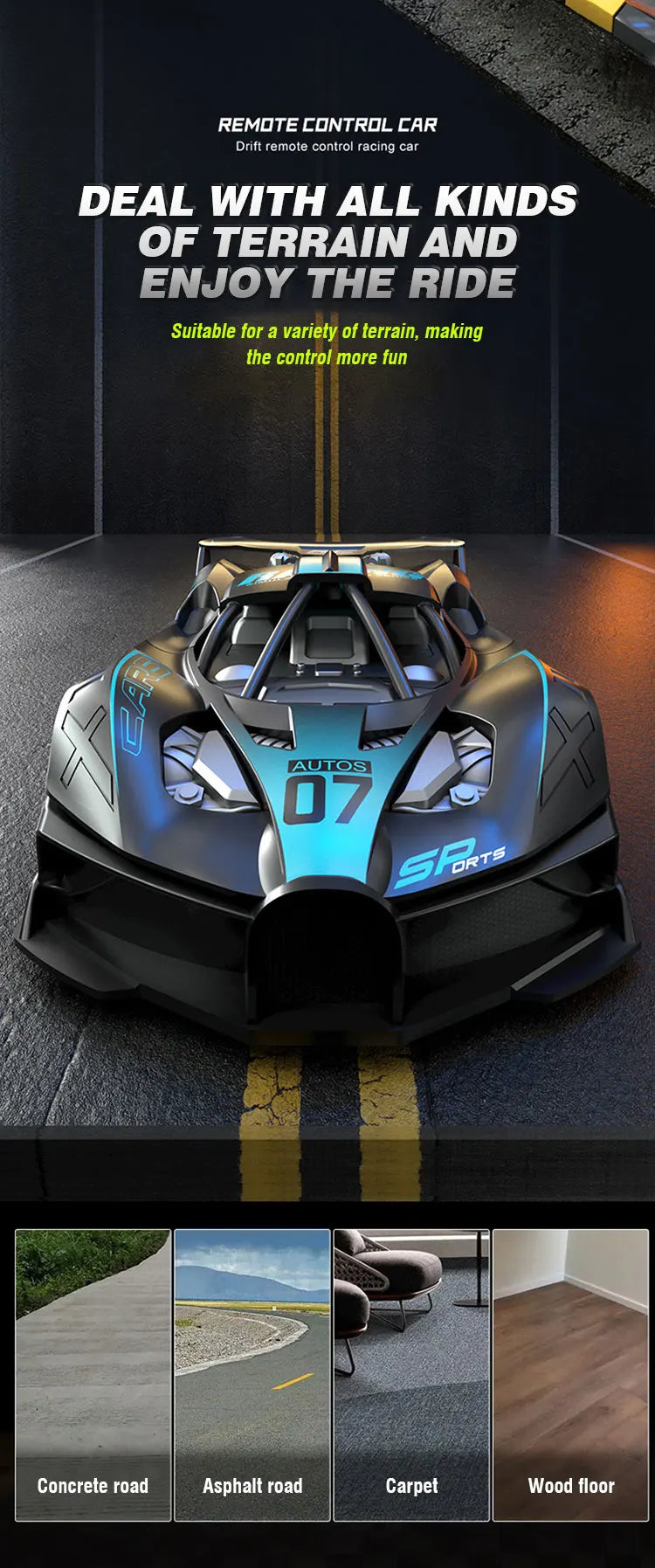 1/18 Rc Car High Speed Drift Sport Cars Remote Control Vehicle