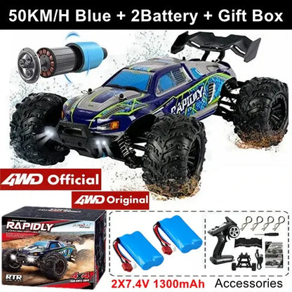 4WD 1:16 80KM/H Super Brushless 50KM/H Brushed RC Car 4x4 Sportsman Specialty Products