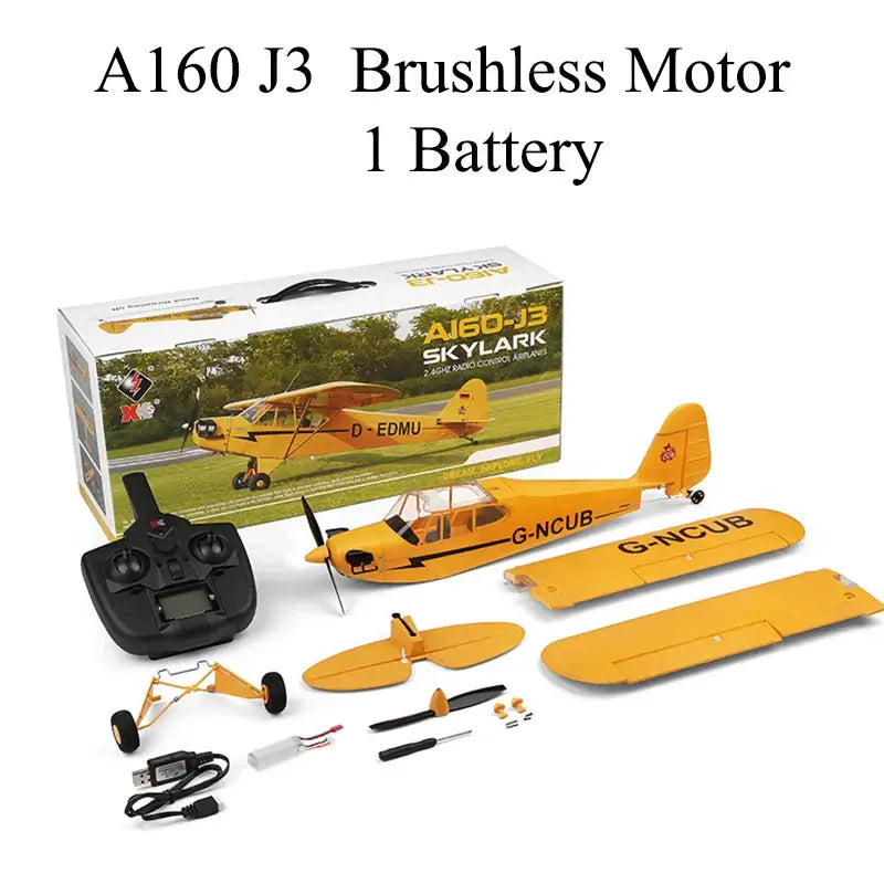 RC Plane RTF 2.4G Brushless Motor 3D/6G Remote Control Airplane