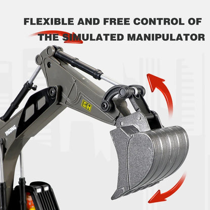 RC Excavator Dumper Car 2.4G Remote Control Engineering Vehicle