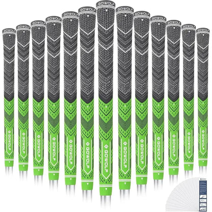 Premium Rubber Golf Grips Multi-Compound Cord Anti-Slip Soft Texture Sportsman Specialty Products