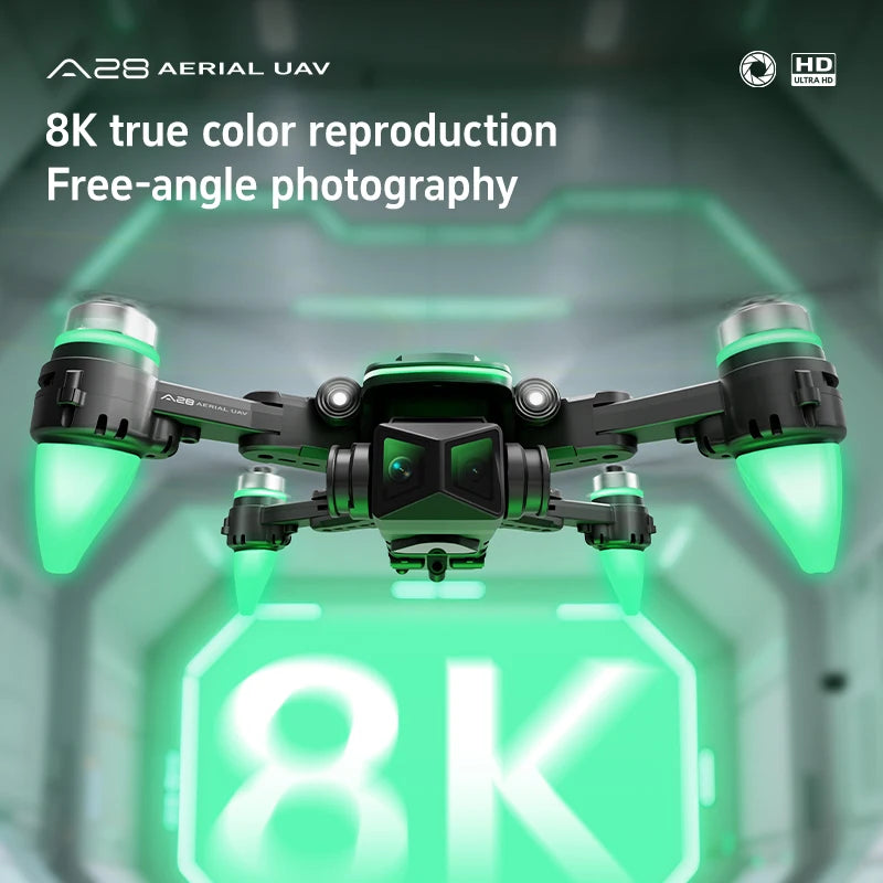 Original A28 Drone Foldable GPS 4K Dual Camera 5G
