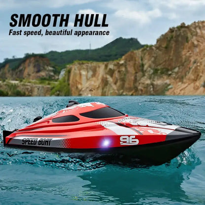 High-speed Remote Control Boat with Waterproof Illuminated 25KM/H