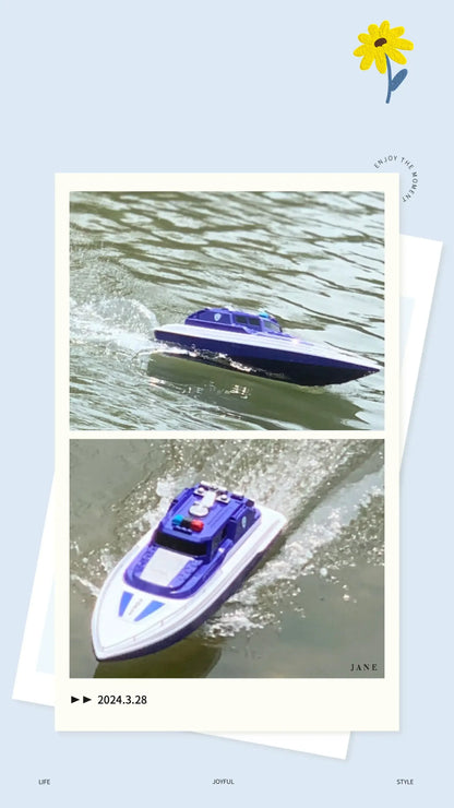 RTR Remote Control Boat H158 H160 Fire Rescue With Water Spray 20km/H Sportsman Specialty Products