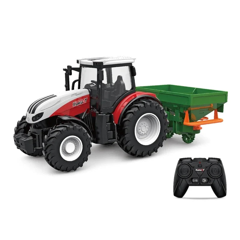 RC Tractors Trailer 2.4G Radio Controlled Farm Ca