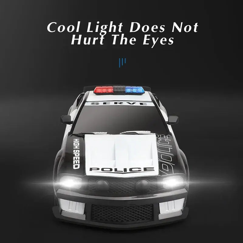 RC Police Car Drift 2.4GHz Remote Control High Speed Sportsman Specialty Products
