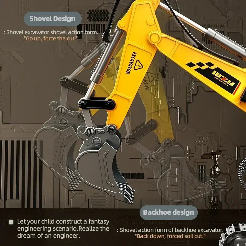 Remote Control Excavator Children's Toy
