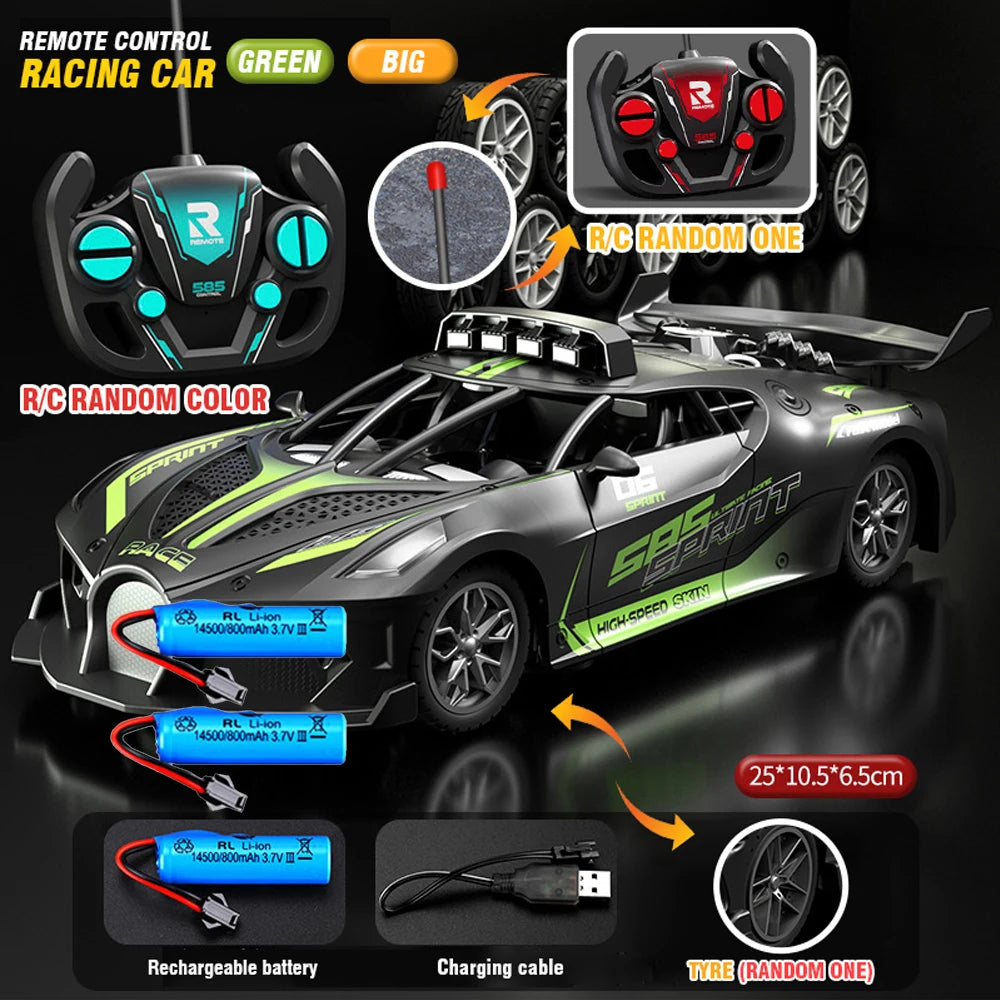 1/18 Rc Car High Speed Drift Sport Cars Remote Control Vehicle