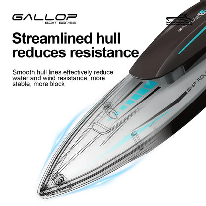 RC Boat Water Toy Max Speed 20km/h RC Competitive Rowing Boat Sportsman Specialty Products