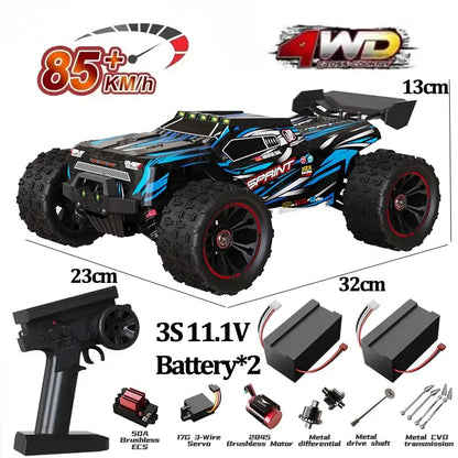 9522PRO 85KM/H High-speed RC Car Brushless Four-wheel Drive Sportsman Specialty Products