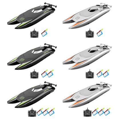 RC Speed Boat Electric Remote Control Racing Ship 25km/h Dual Motor Sportsman Specialty Products