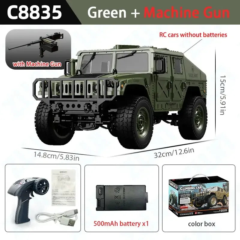 RC Car Simulation 4x4 All-terrain Off-road C8835 1:14