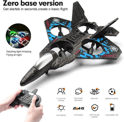 Performance RC Plane 2.4G L0712 High - Performance RC Plane: Gravity# 2.4G L0712 High-Performance RC Plane: Gravity-Sensing EPP Foam Experience precision flight with the L0712, engineered for both beginners and experienced pilots. This 2.4G RC plane featu