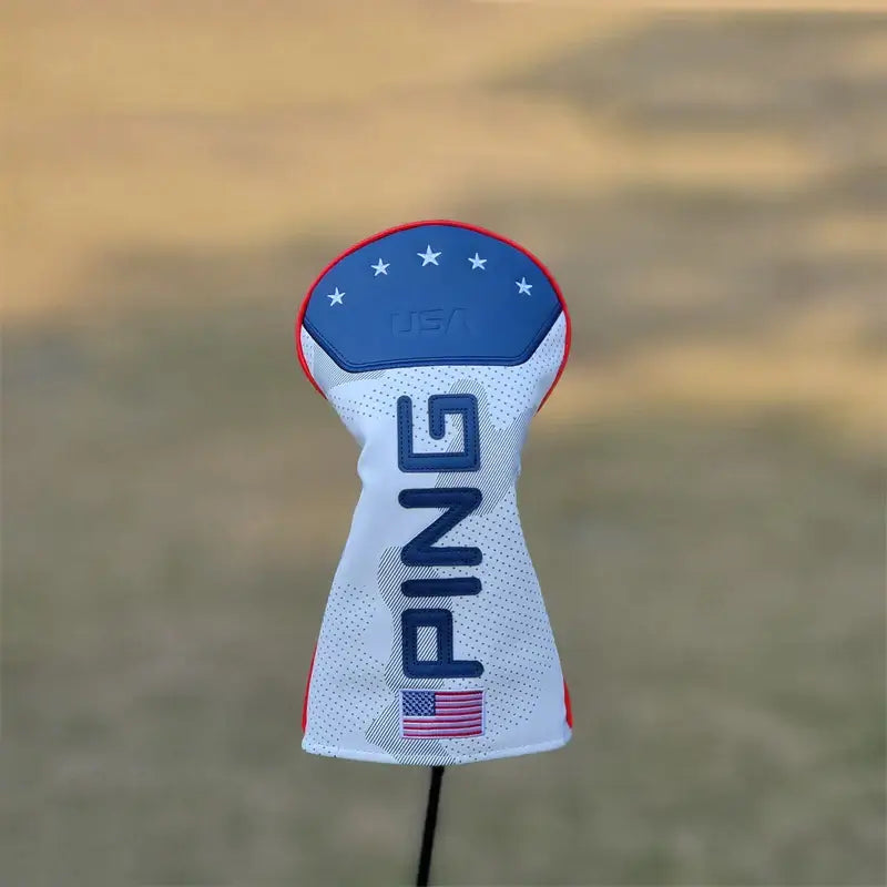 Ping Golf Hybird Driver Headcovers Flag Pattern Set