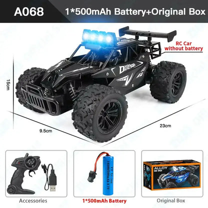RC Car With LED Lights 2WD Off-road ZWN 1:16 Sportsman Specialty Products