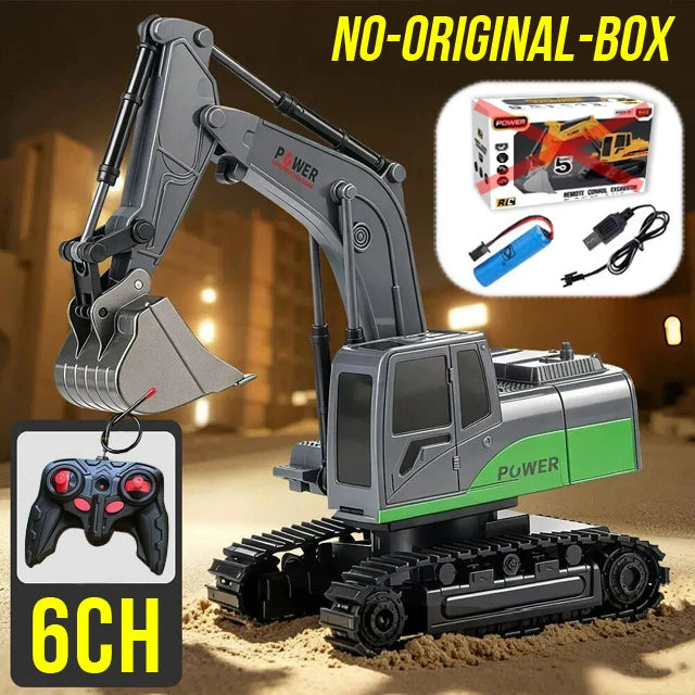 RC Excavator 2.4Ghz 6 Channel 1:24 RC Engineering