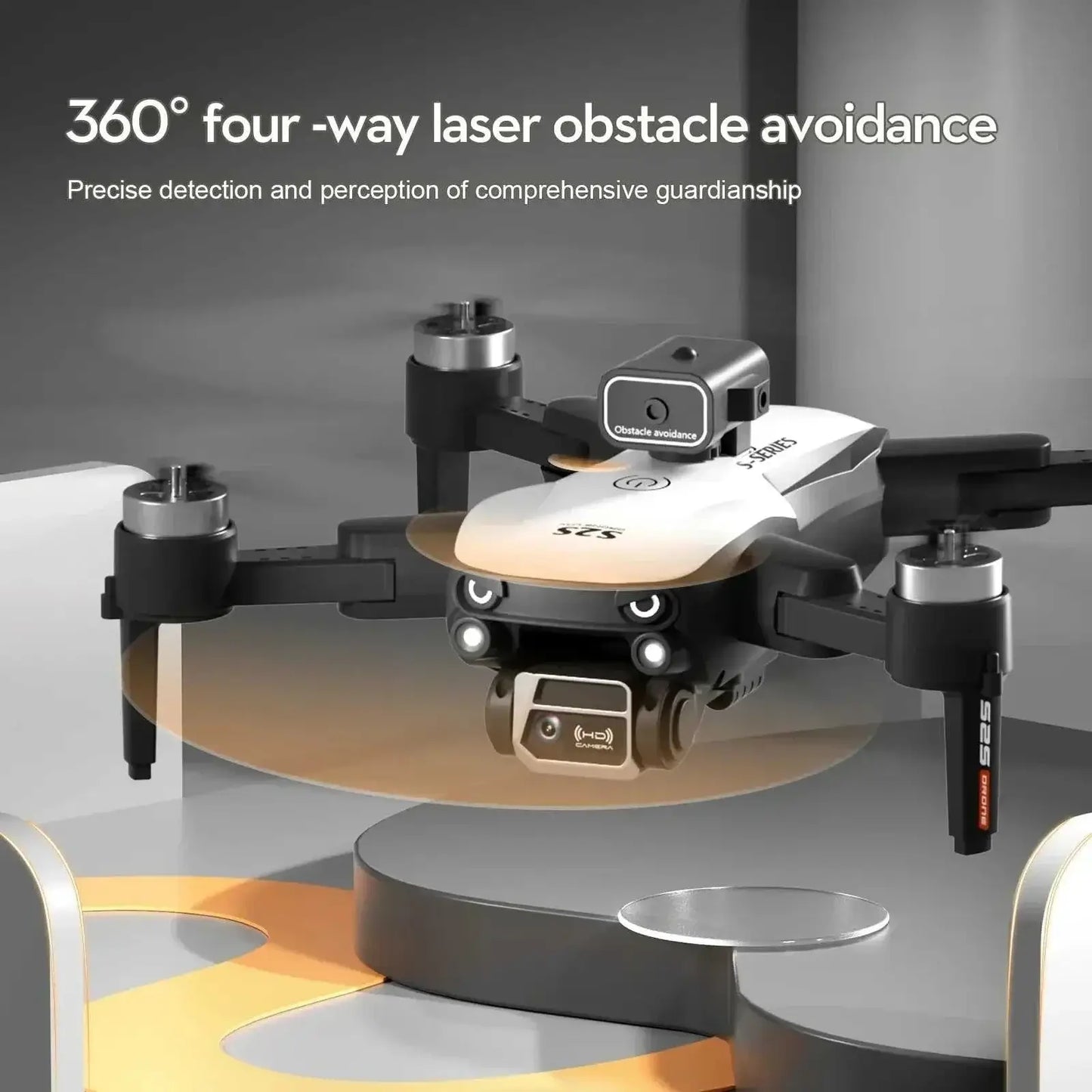 S2S Mini Drone 4k 8K HD Camera Obstacle Avoidance Aerial Photography Sportsman Specialty Products