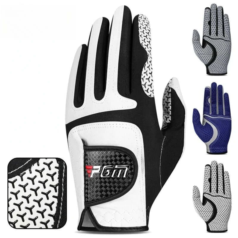 Professional Golf Gloves Microfiber showcasing breathable design and grip for superior performance on the golf course.