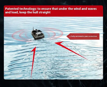 Rc Bait Boat 500m Auto Driving Return V900 Gps 40 Points Sonar Sportsman Specialty Products