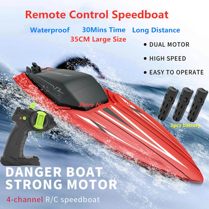 35CM Large RC Racing Boat Radio Control SpeedBoat