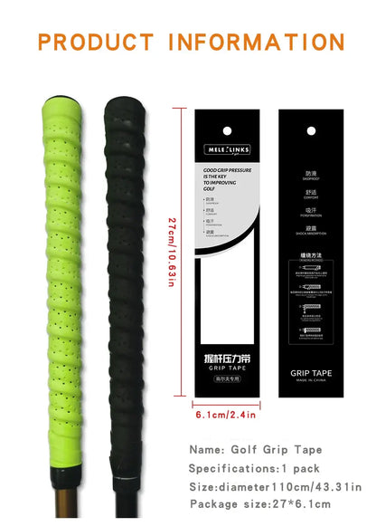 Golf Club Grip Tape Golf Grip Wrapping Tapes Non-slip Sweatproof Sportsman Specialty Products