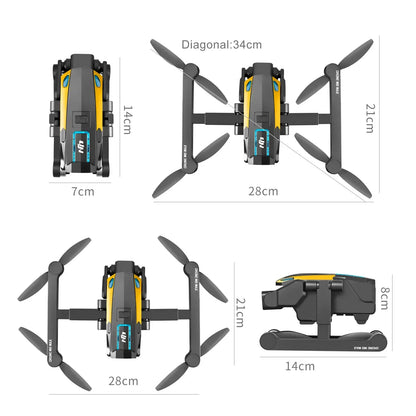 M8 Pro Drone 4k Professional HD 4k Rc Airplane Dual-Camera Sportsman Specialty Products