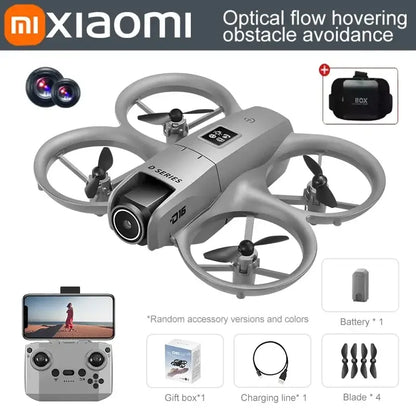 Xiaomi D16 Mini Drone Dual Camera 8K HDAerial Aircraft Obstacle Avoidance Sportsman Specialty Products