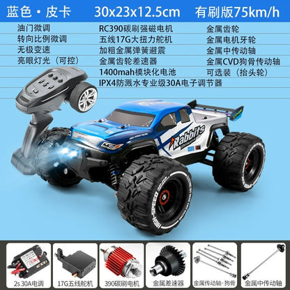 high-speed brushless RC car Four-Wheel Drive Off-Road Racing