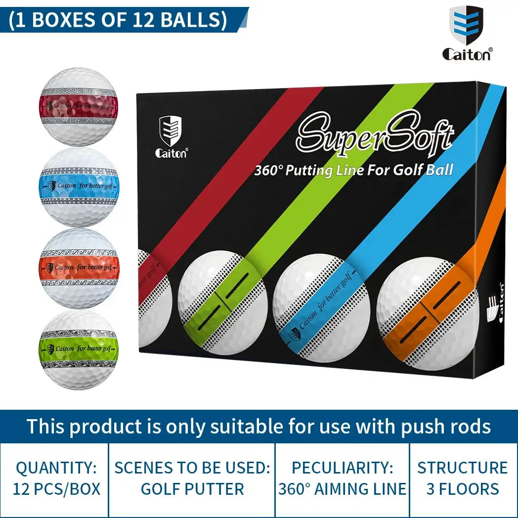 Caiton 3-Layer PU Putter Golf Ball