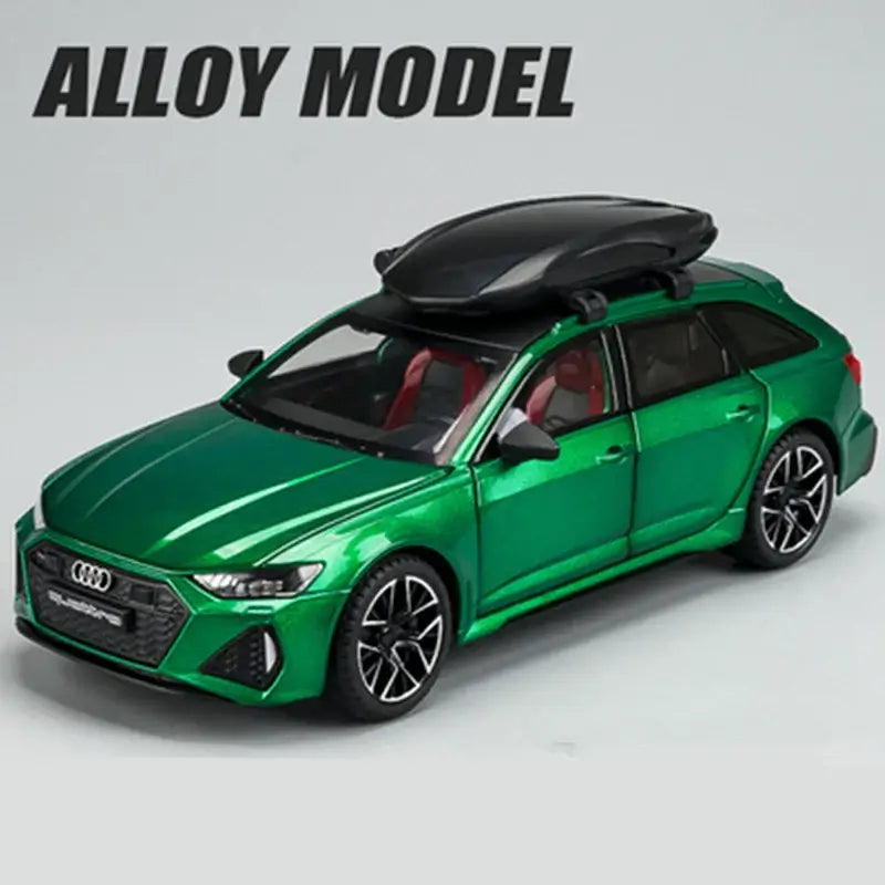 1/24 Audi RS6 Avant Station Wagon Alloy Racing Car Model Sportsman Specialty Products