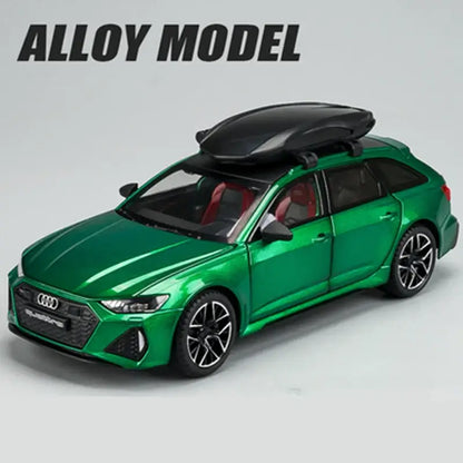 1/24 Audi RS6 Avant Station Wagon Alloy Racing Car Model Sportsman Specialty Products