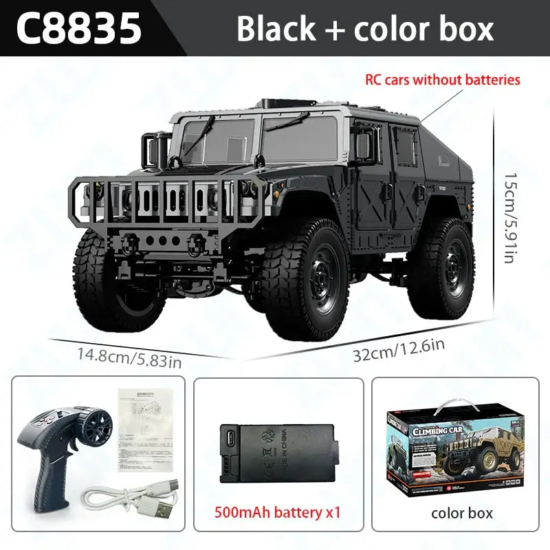 RC Car Simulation 4x4 All-terrain Off-road C8835 1:14 Sportsman Specialty Products