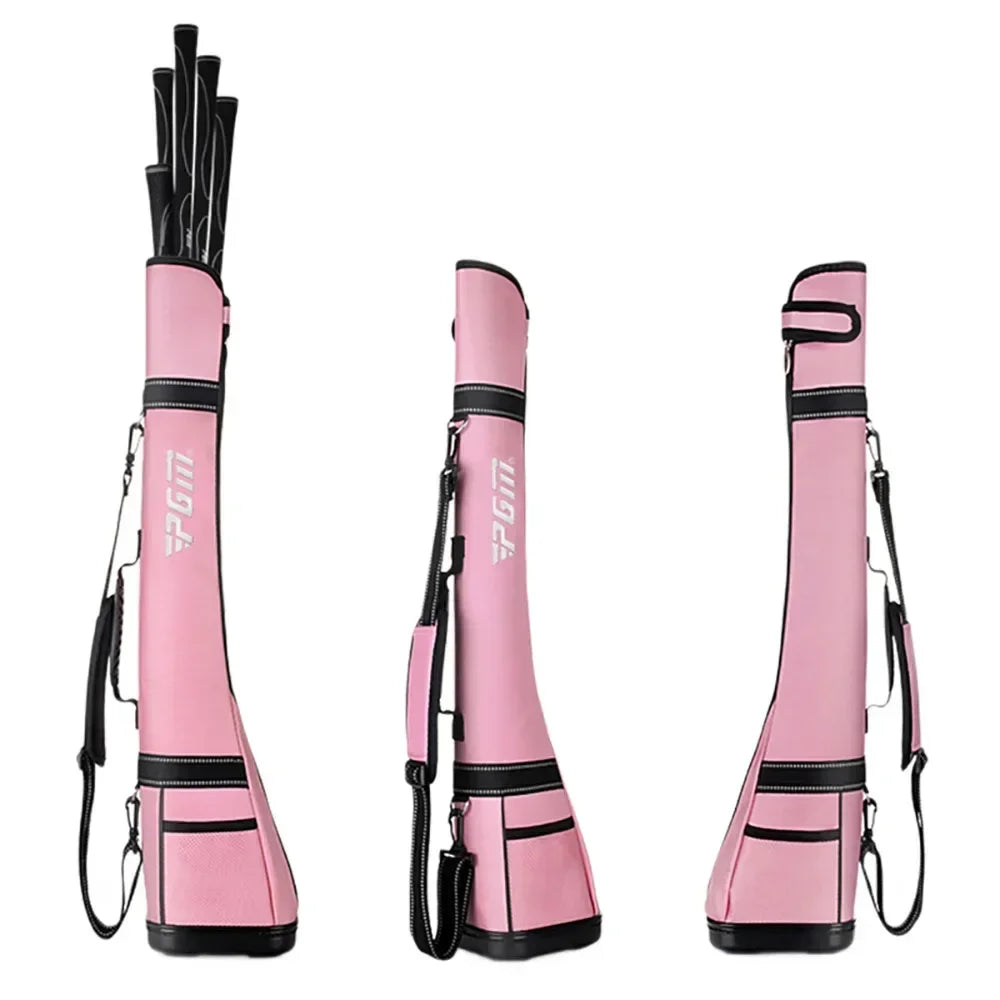 PGM Waterproof Nylon Golf Gun Bag Protable Sunday Bag# PGM Waterproof Nylon Golf Gun Bag Portable Sunday Bag Engineered for golfers who demand durability and convenience, this lightweight Sunday bag combines waterproof nylon construction with thoughtful p