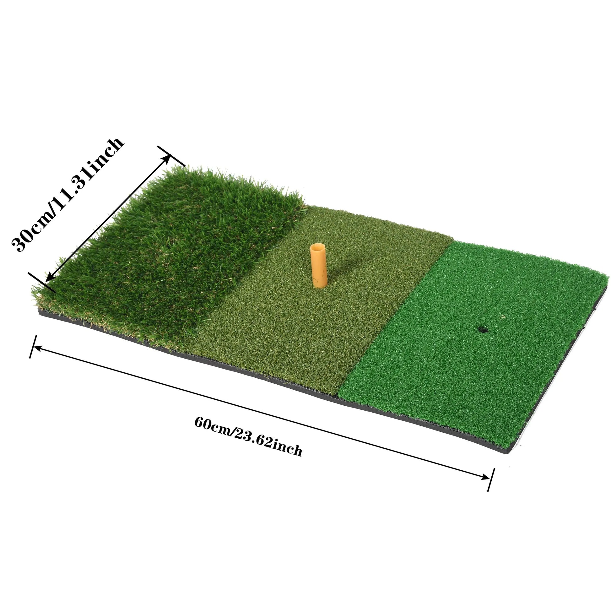 Golf Hitting Mat 30*60Cm Indoor Outdoor Mini Practice Durable