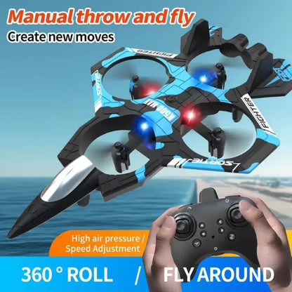 Foam Remote Control Fighter RC Drones With Gravity Sensing Sportsman Specialty Products