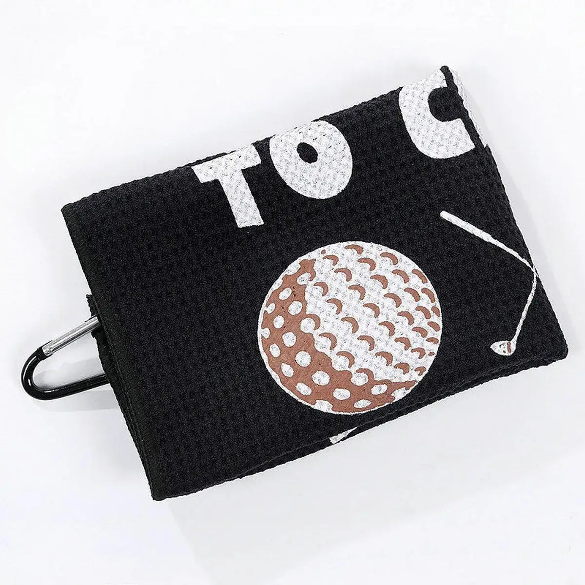 40x60cm Golf Towel With Hook I Use This Towel Clean My Ball Pattern Sportsman Specialty Products